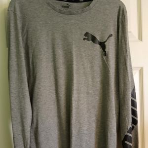 Gray Puma long sleeve